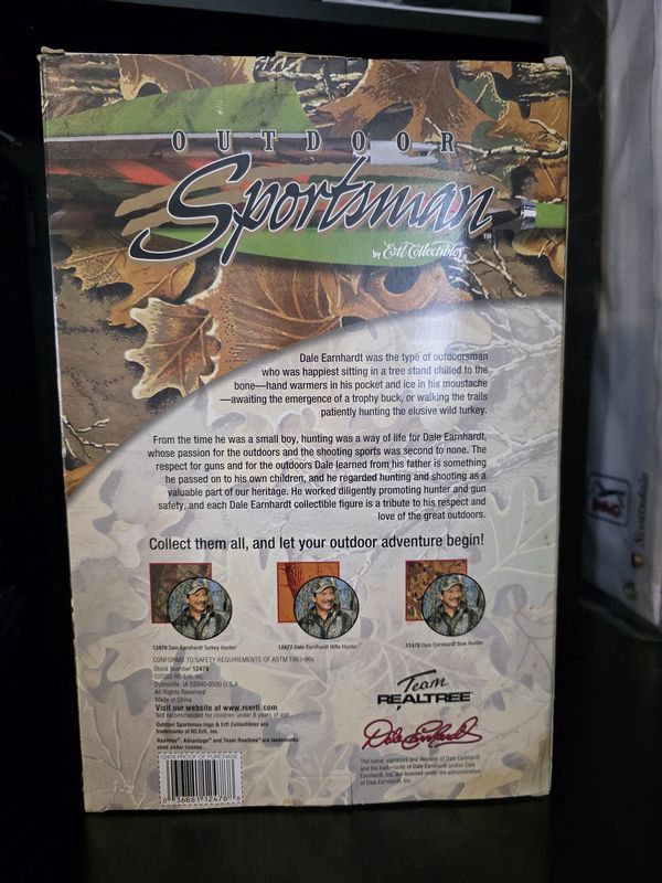 Dale Earnhardt Sr. Outdoor Sportsman Bow Hunter By Ertl Collectibles NIB