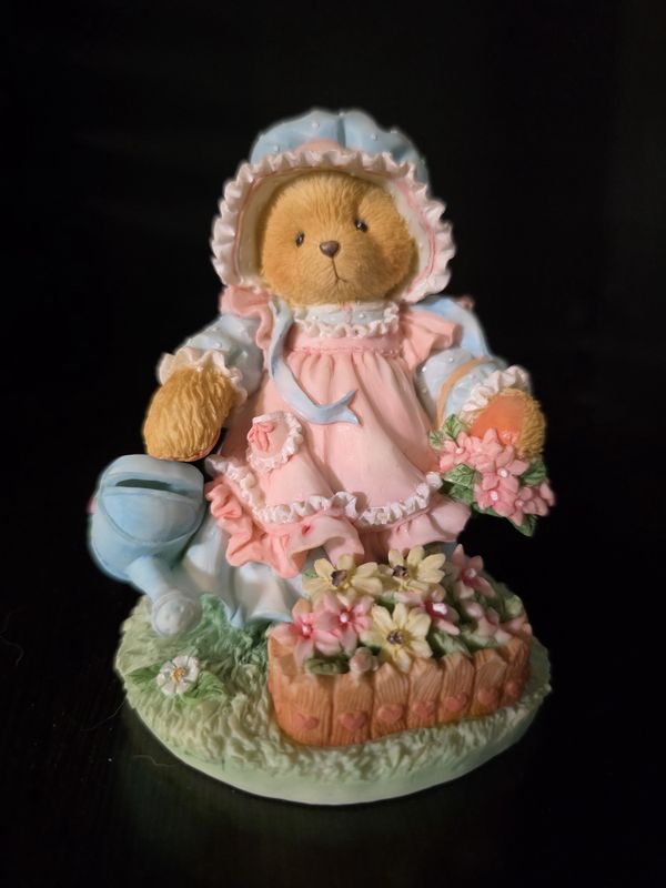 Enesco Cherished Teddies MARY, MARY QUITE CONTRARY 627074, 1993 PRE OWNED