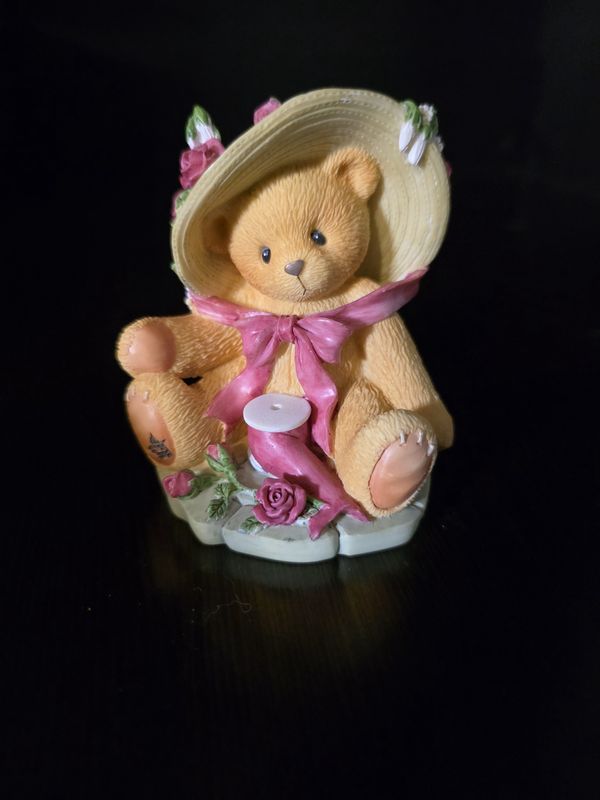 Cherished Teddies Janet &quot;You&#39;re Sweet As A Rose&quot; #336521 1997 PRE OWNED