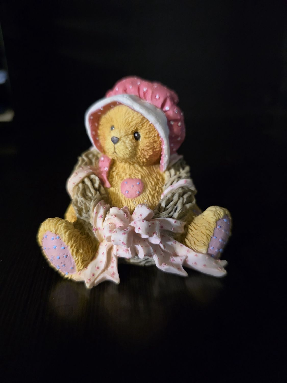 CHERISHED TEDDIES Priscilla 1992 Love Surrounds Our Friendship  Enesco PRE OWNED