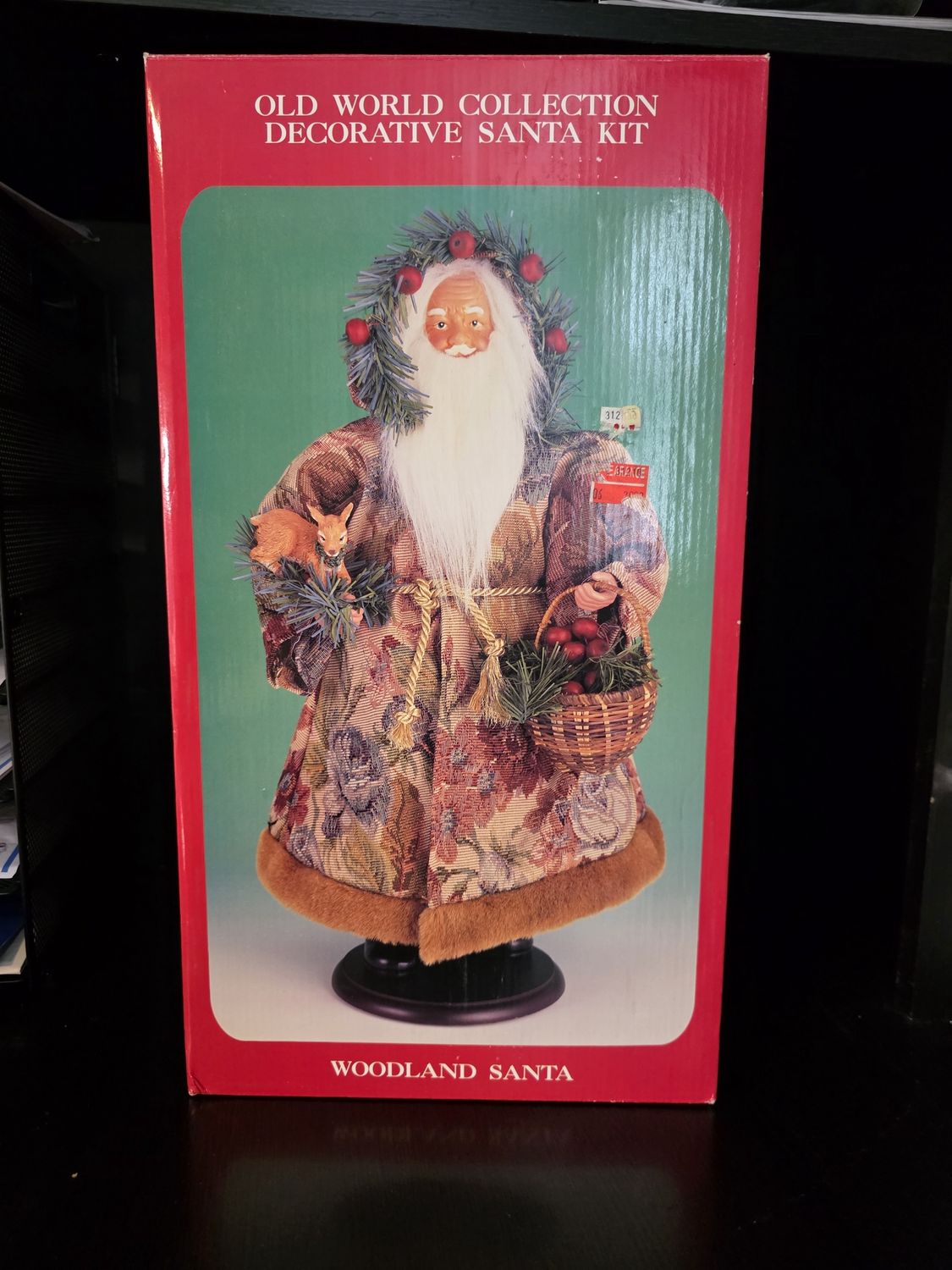 VTG Old World Collection Decorative Santa Kit 16”T Woodland Santa Kit