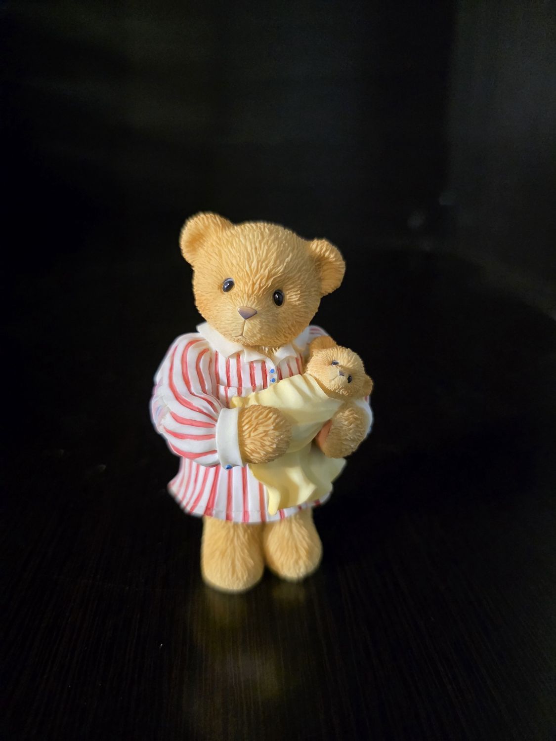 1998 Cherished Teddies CT981 Lela Nightingale Members Only Bear Figurine ENESCO PRE OWNED