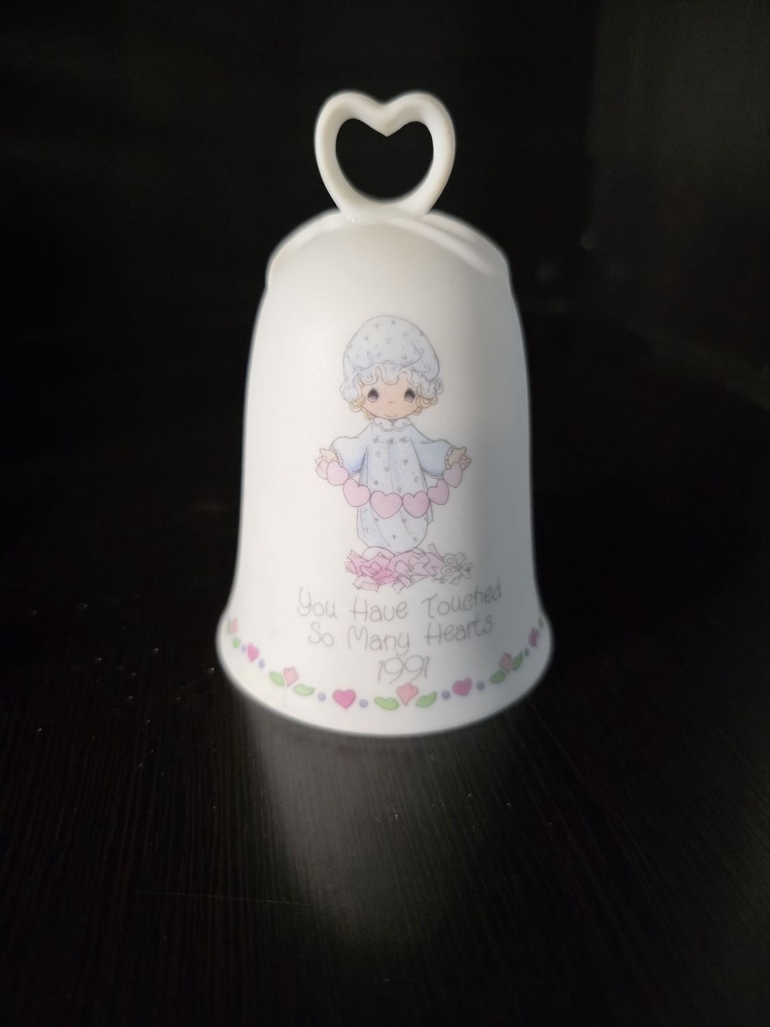 Precious Moments Bell “You Have Touched So Many Hearts 1991” NO BOX ENESCO PRE OWNED
