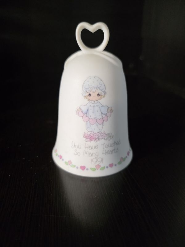 Precious Moments Bell “You Have Touched So Many Hearts 1991” NO BOX ENESCO PRE OWNED