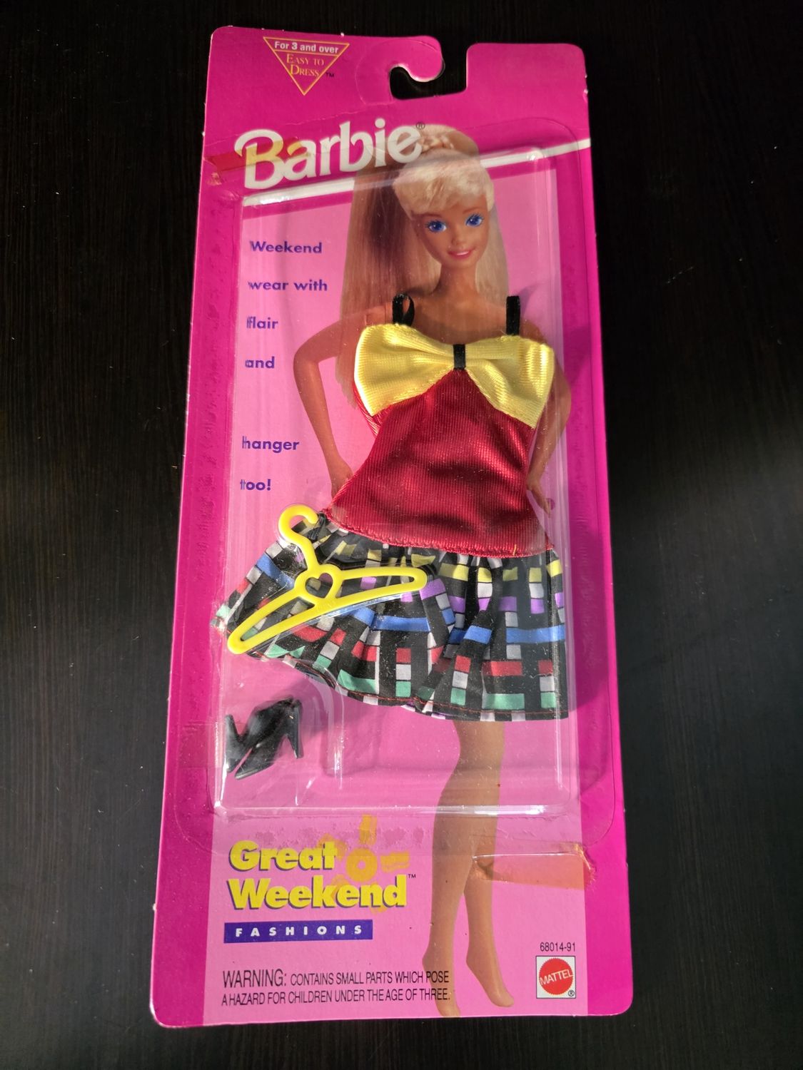 Barbie Great Weekend Fashions Vintage Outfit 68014-91 Mattel MOC 1995 SEALED