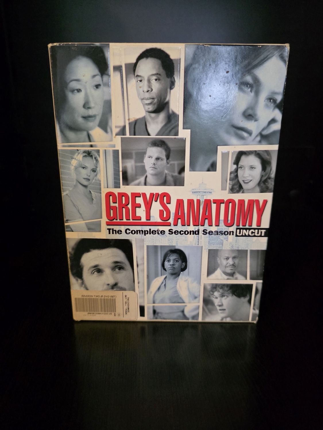 Grey&#39;s Anatomy: the Complete Second Season (DVD) PRE OWNED
