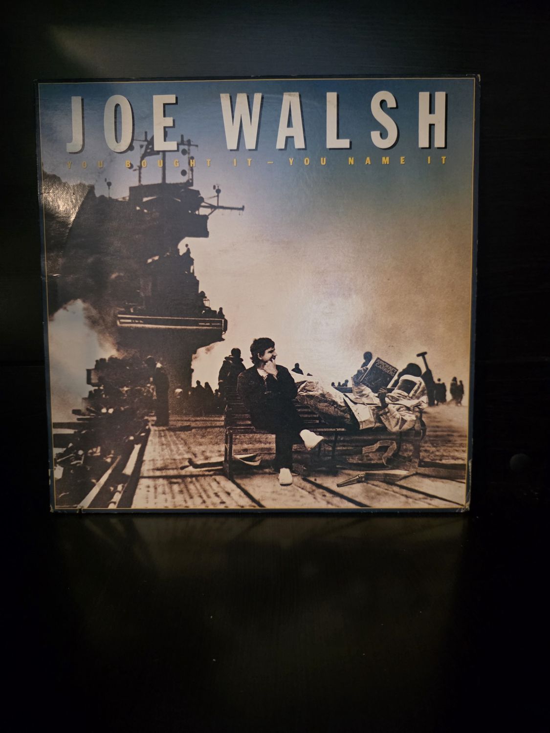Joe Walsh You Bought It You Name It 1983 Press Vinyl Record LP PRE OWNED
