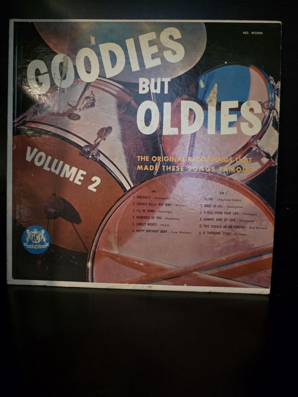&quot;GOODIES BUT OLDIES - VOLUME 2&quot; - VARIOUS ARTISTS PRE OWNED 1959