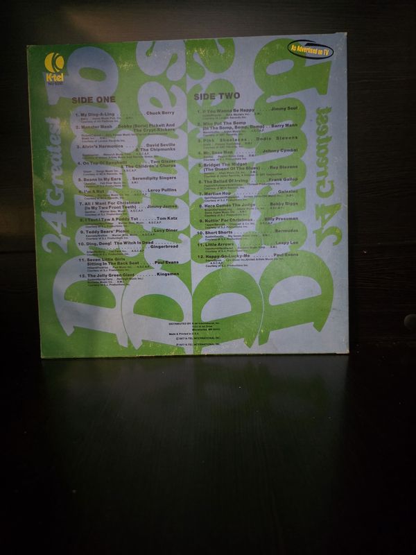 Various Artists 24 GREATEST DUMB DITTIES 1977  PRE OWNED