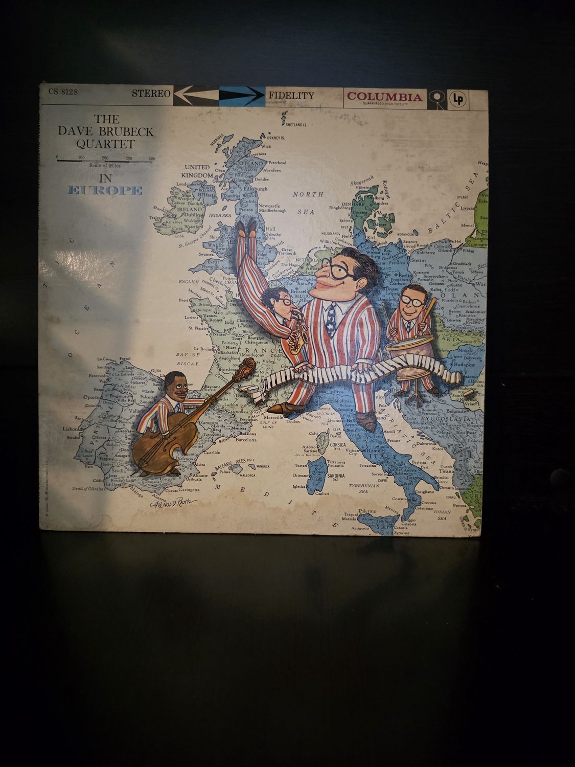 The Dave Brubeck Quartet Lp In Europe On Columbia STEREO PRE OWNED