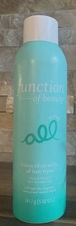 FUNCTION OF BEAUTY FRESH RESET DRY SHAMPOO 5 OZ.NEW