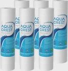 6 PACK AQUA CREST AP110 Whole House Water Filter, Sediment Filter, 5 Micron