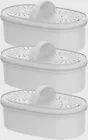 3 PACK AQUA CREST Replacement for All Waterdrop Pitcher and Dispenser Filtration Systems, Fits Waterdrop WD-PF-01A Plus, Reduces PFAS, PFOA/PFOS, Chlorine, Last Up to 200 Gallons (Pack of 3)