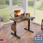 Kingant Standing Desk Height Adjustable Electric Stand Up Desks 35x20