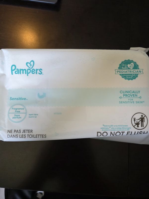 Pampers 84 Count Sensitive Baby Wipes