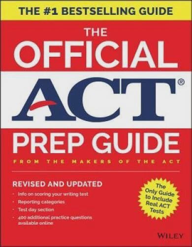 The Official ACT Prep Guide, 2018 Edition (Book + Bonus Onl - VERY GOOD