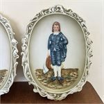Lefton China Porcelain Wall Plaque - 8 3/8&quot;H man