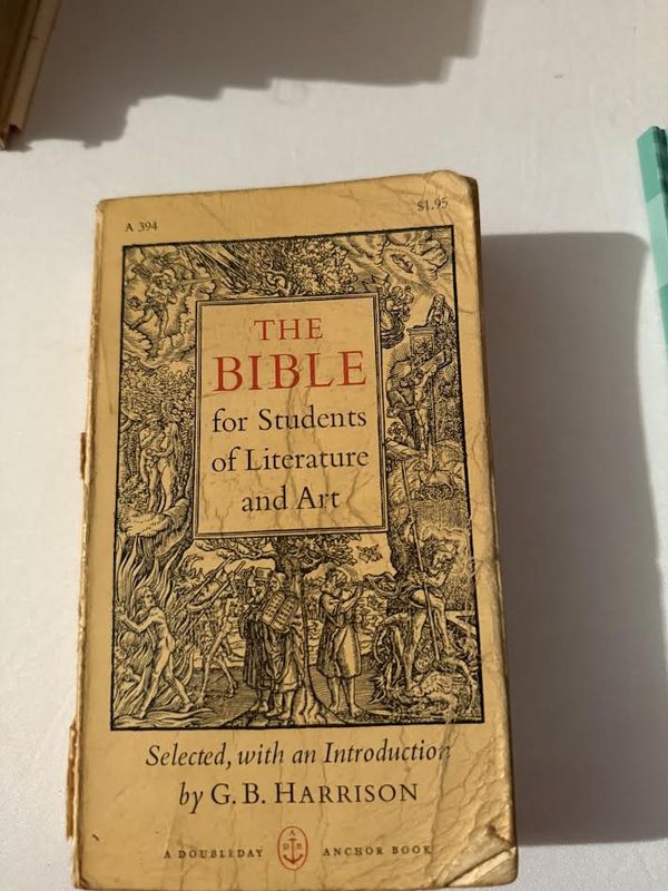 The Bible for Students of Literature and Art