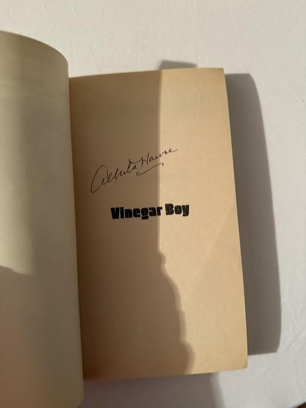 Vinegar Boy Book Signed by Alberta Hawse