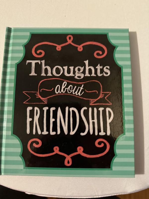 Thoughts about Friendship Book