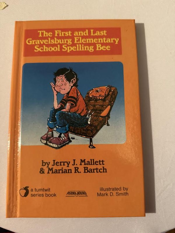 The First and Last Gravelsburg Elementary School Spelling Bee Signed by Jerry Mallett