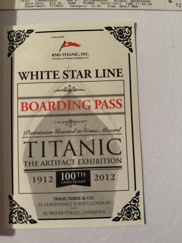 1912 Facts about Titanic Centennial Edition Signedby Lee W Merideth