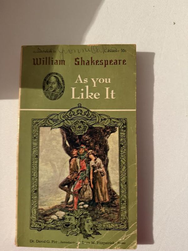 As You Like It by William Shakespeare