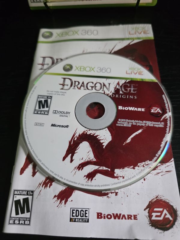 Dragon Age: Origins (Microsoft Xbox 360, 2010) (Tested &amp; Working)