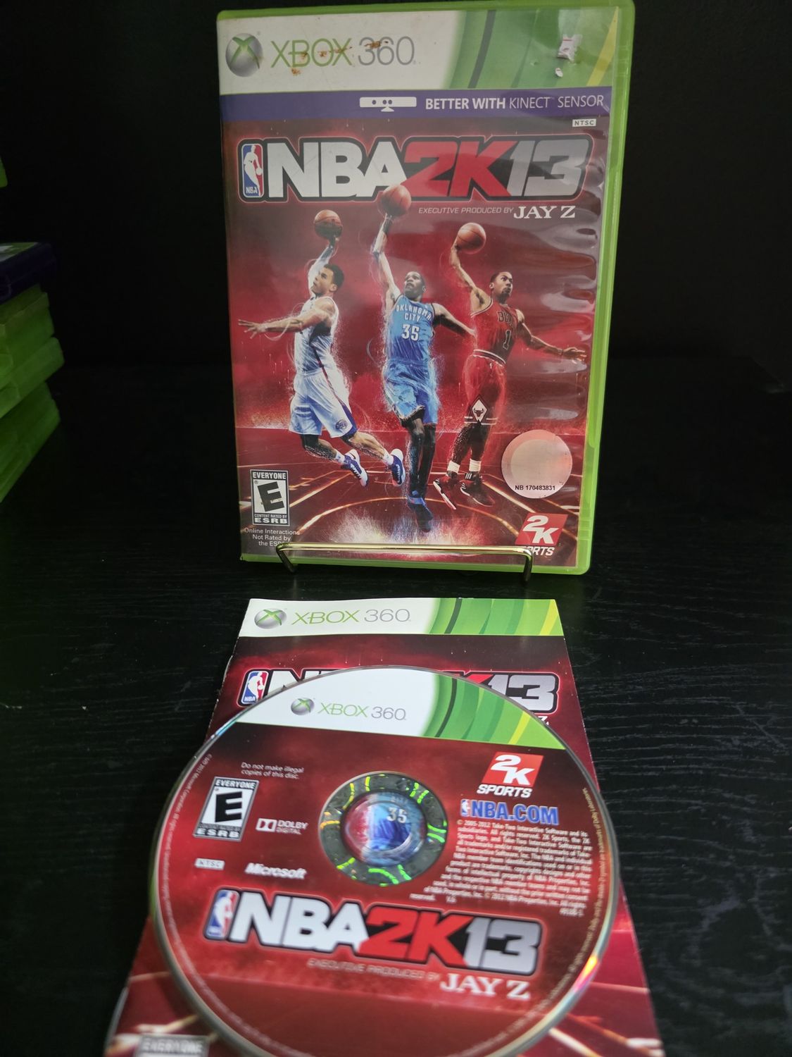 NBA 2K13 (Microsoft Xbox 360, 2012)