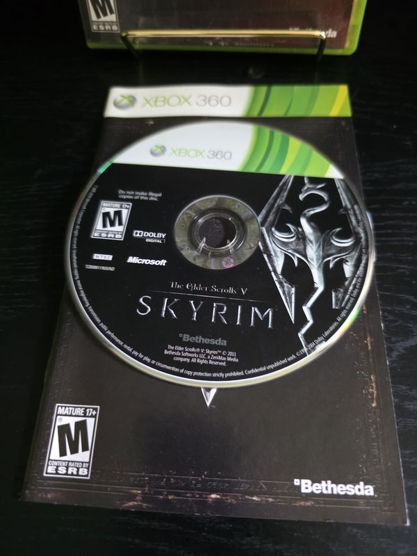 Elder Scrolls V Skyrim Microsoft Xbox 360