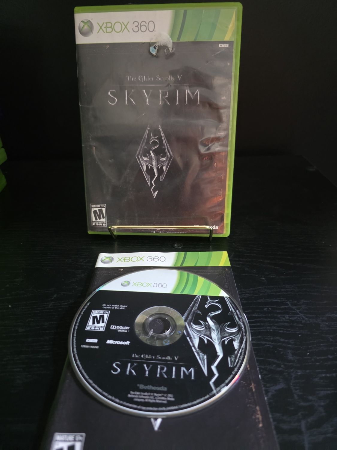 Elder Scrolls V Skyrim Microsoft Xbox 360
