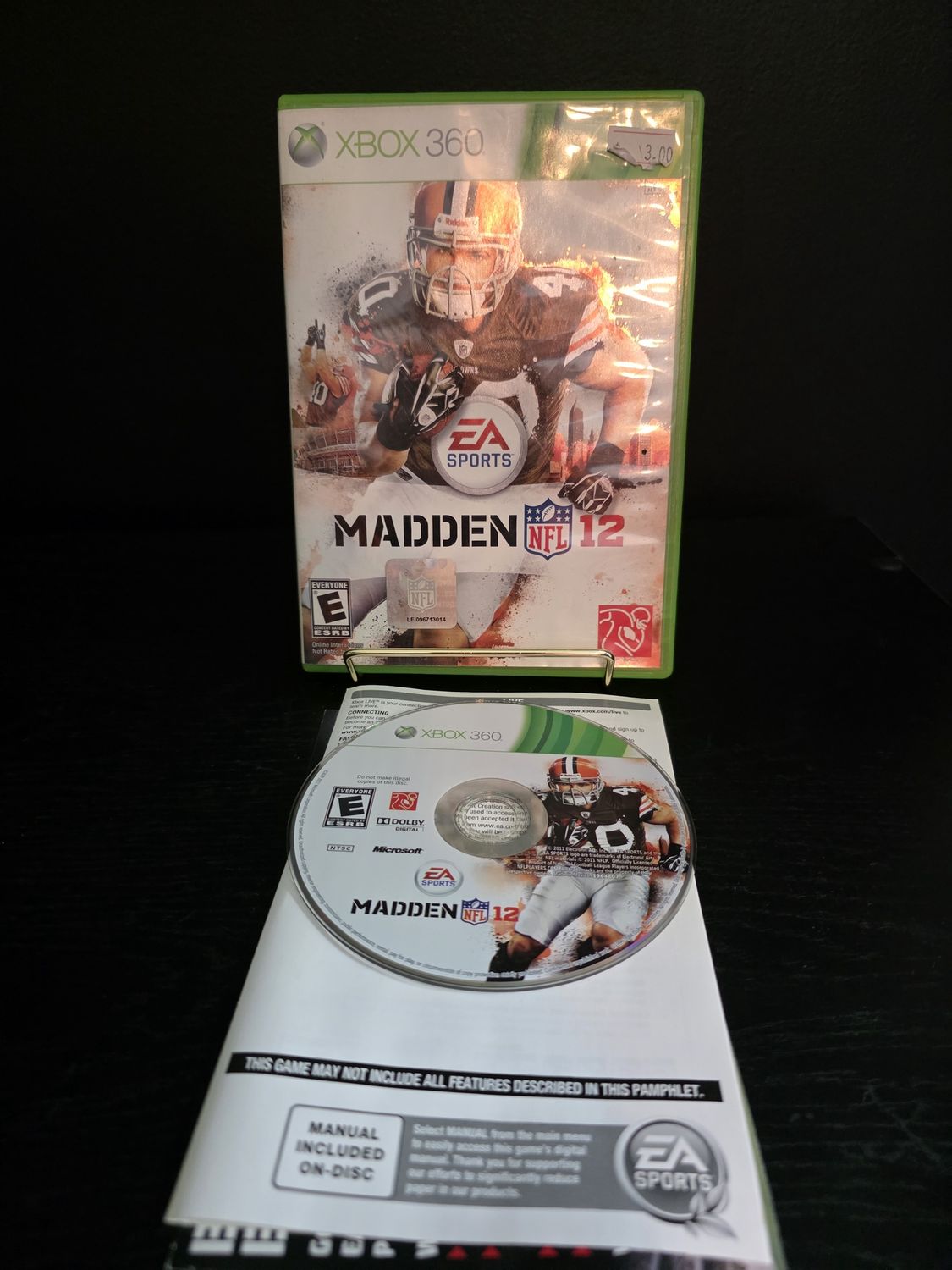 Madden NFL 12 (Microsoft Xbox 360, 2011)