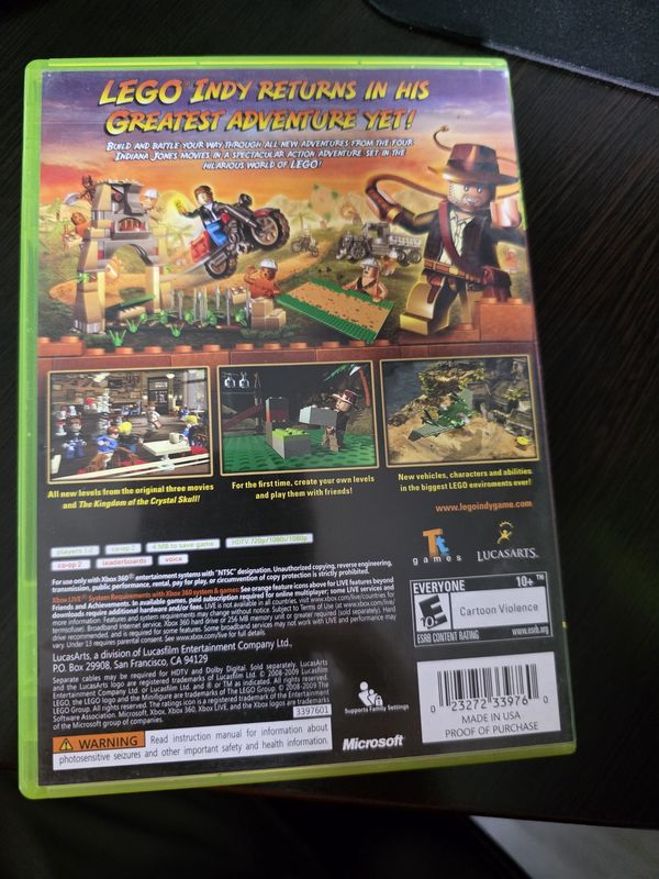 Xbox 360 LEGO Indiana Jones 2 The Adventure Continues