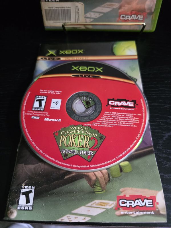 World Championship Poker 2 for Microsoft Xbox