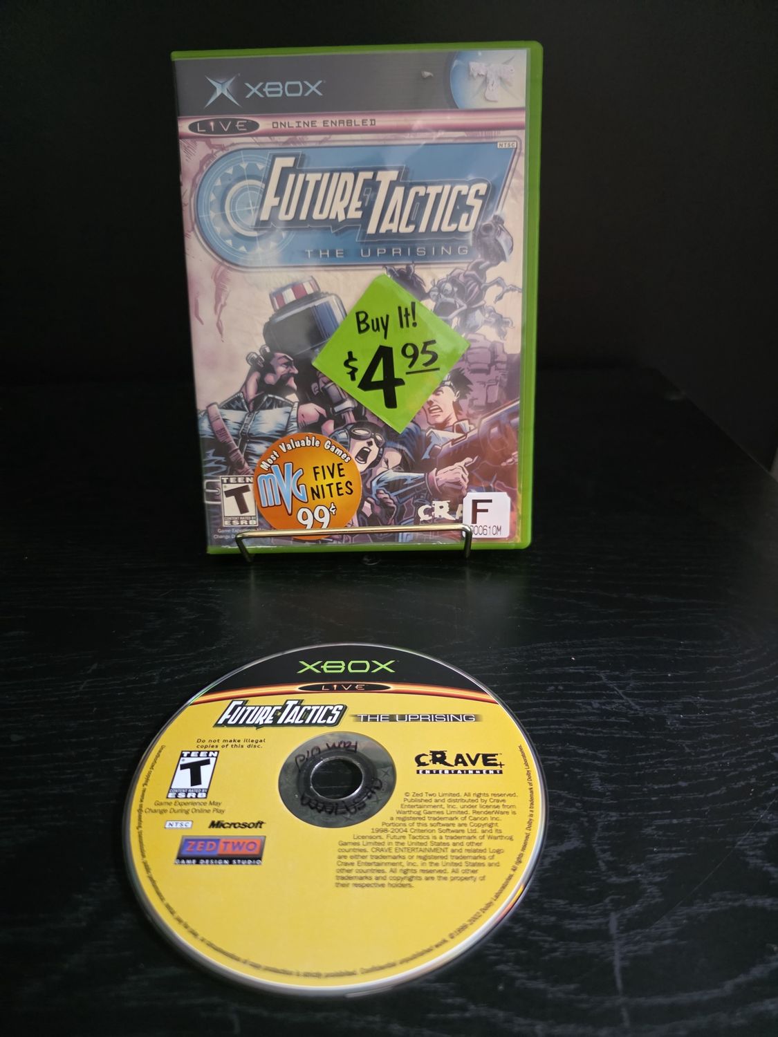 Future Tactics: The Uprising (Microsoft Xbox, 2004)