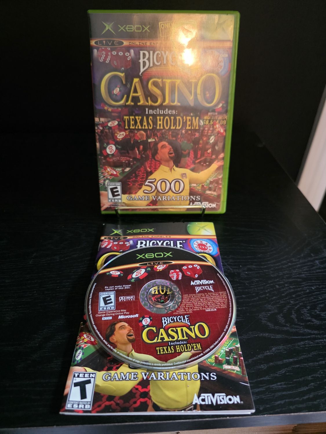 Bicycle Casino Original Xbox Game