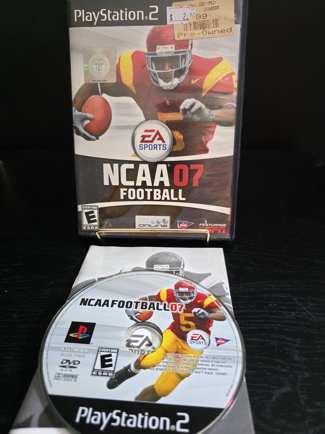 NCAA Football 07 PS2 PlayStation 2