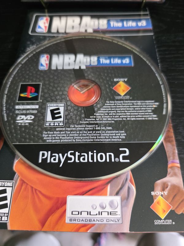 NBA 08 The Life v3 Basketball (2007) Sony Playstation 2 PS2