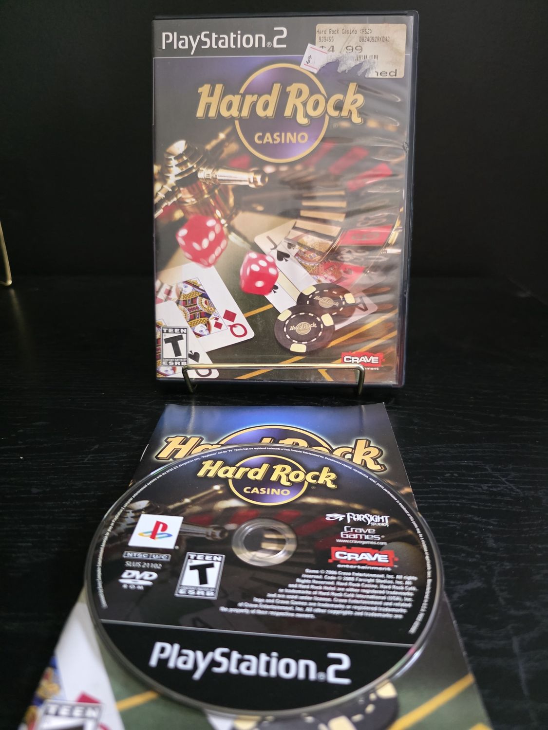 Hard Rock Casino PS2 PlayStation 2