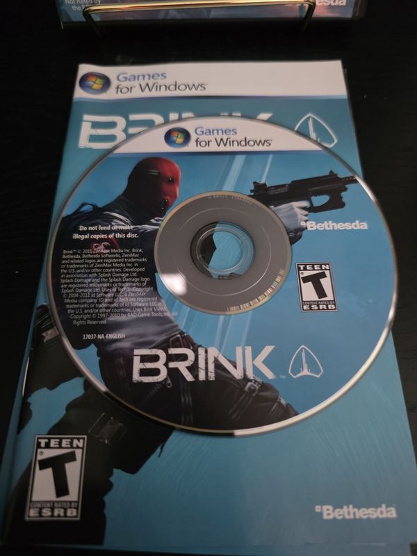 Brink First Person Shooter FPS Game for Windows PC (2011)
