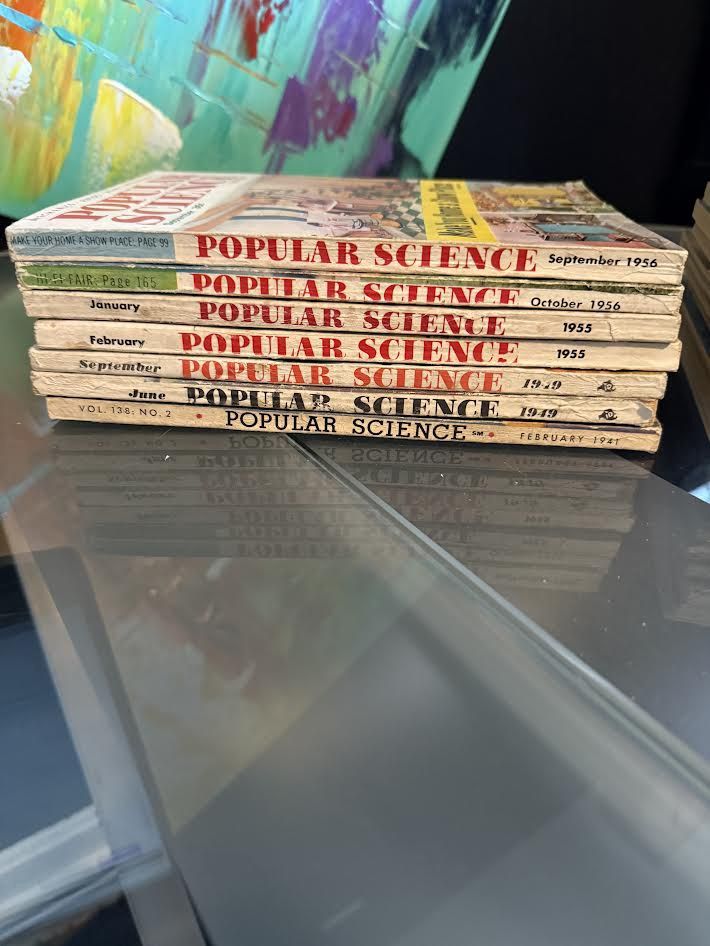 Vintage Popular Mechanics/Popular Science Magazines