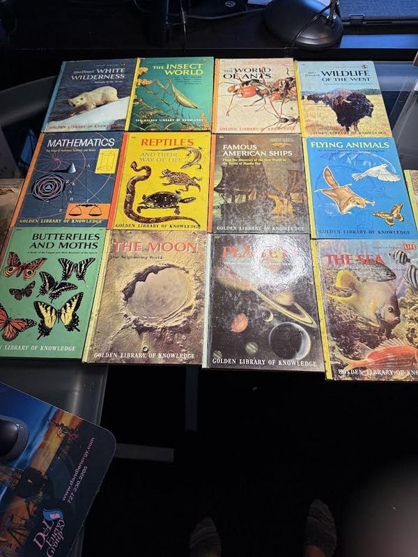 Vintage Golden Press Books-Assorted Lot