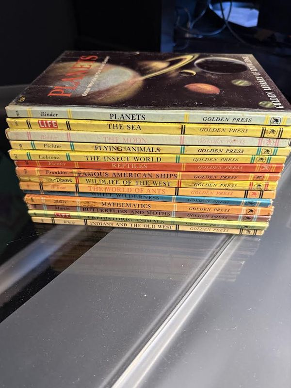 Vintage Golden Press Books-Assorted Lot