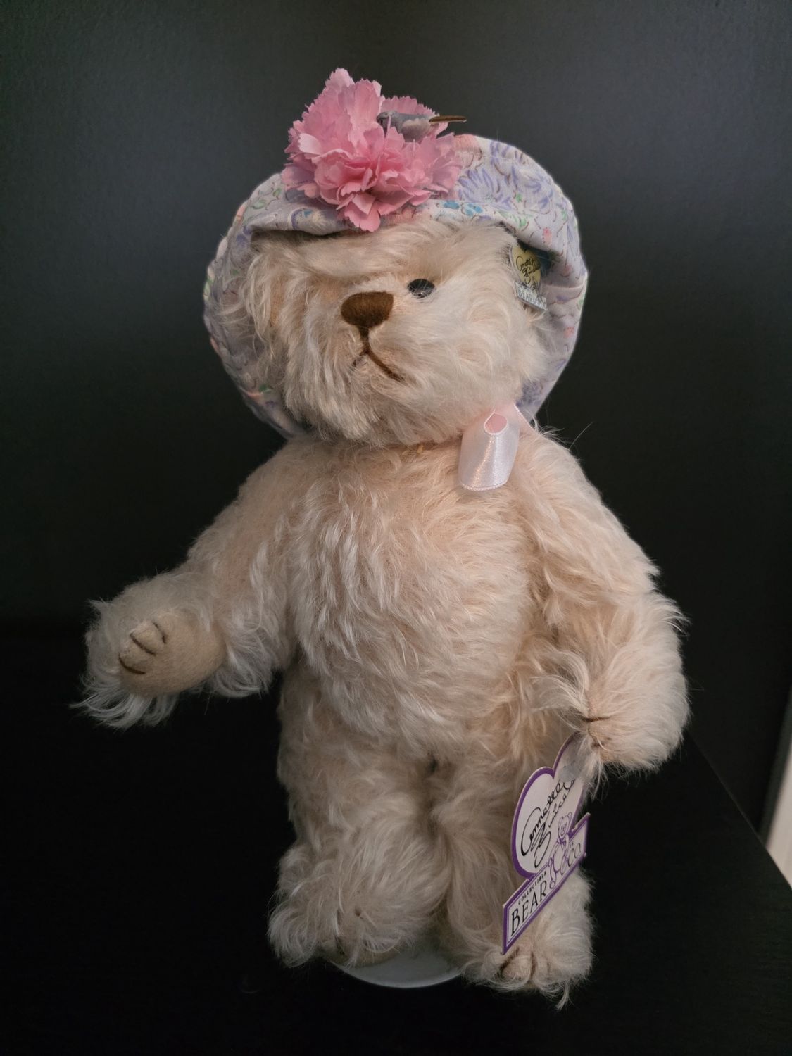 Annette Funicello bear WITH STAND
