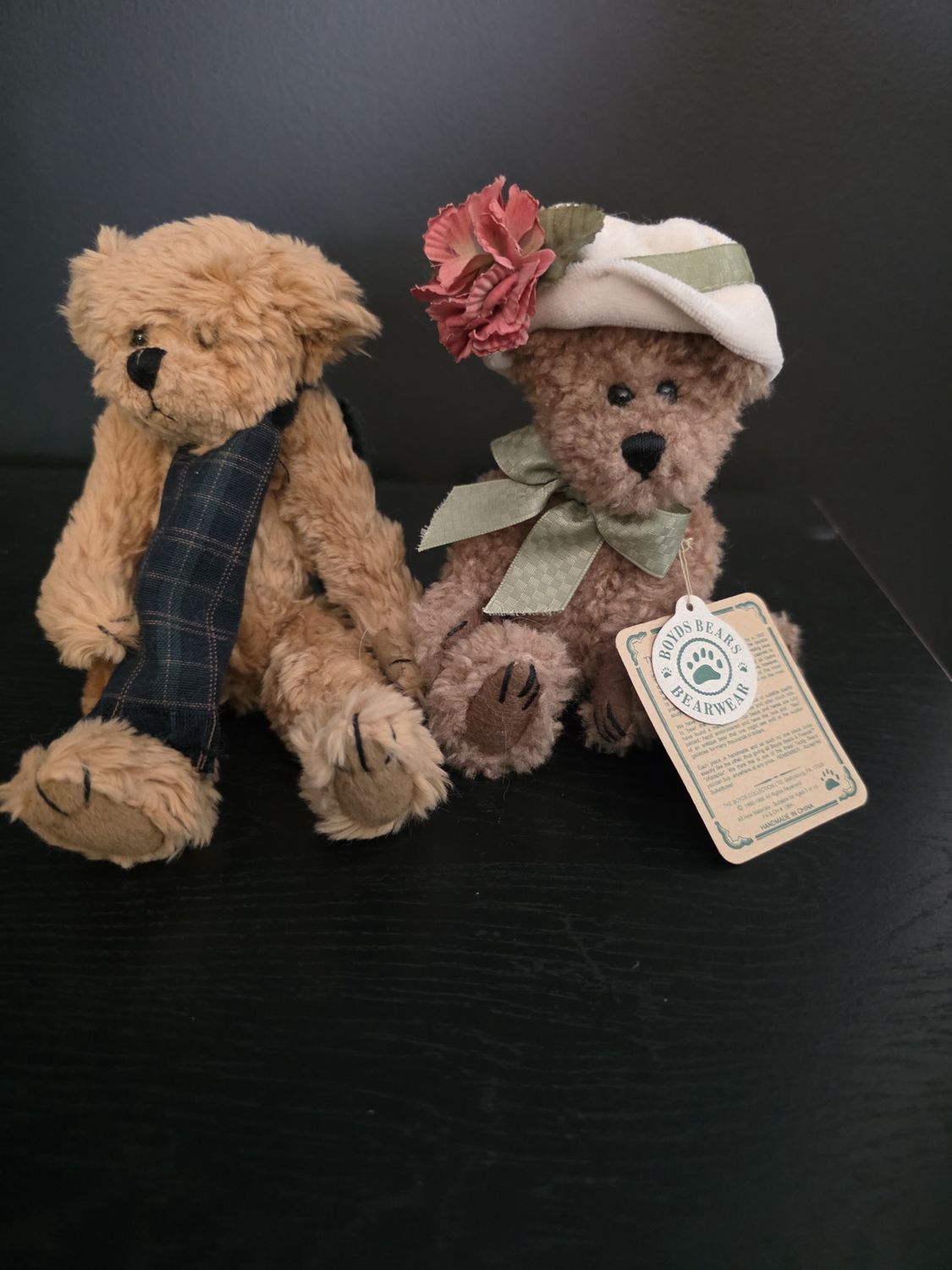 Boyds Bears Carmella de Bearvoire Plush Retired Tags Archive Collection Bear AND FRIEND