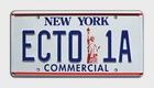 Ghostbusters 2 | Ectomobile | ECTO 1A | Metal Stamped Replica License Plate