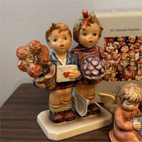 Lot of 3 Hummel TM6 Figurines (ONE SIGNED)