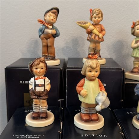 Goebel Hummel Membership Club Figurines w/ Boxes