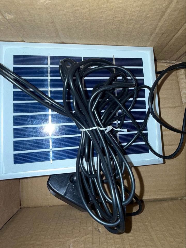 Solar Panel Garden Light
