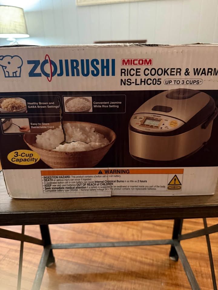 New Micom Rice Cooker and Warmer NS-LGC05